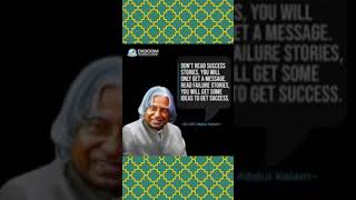 Don't read success, study failure. Ideas live there.#APJAbdulKalam #FailureToSuccess #Motivation
