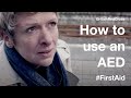 Helping someone using an automated external defibrillator (AED) #FirstAid #PowerOfKindness