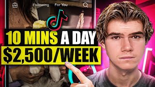 Get Paid $2,500/Week Using Tiktok 10 Minutes A Day (2023)