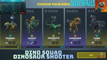Dino Squad: Dinosaur Shooter - #warrobots #dinosquad