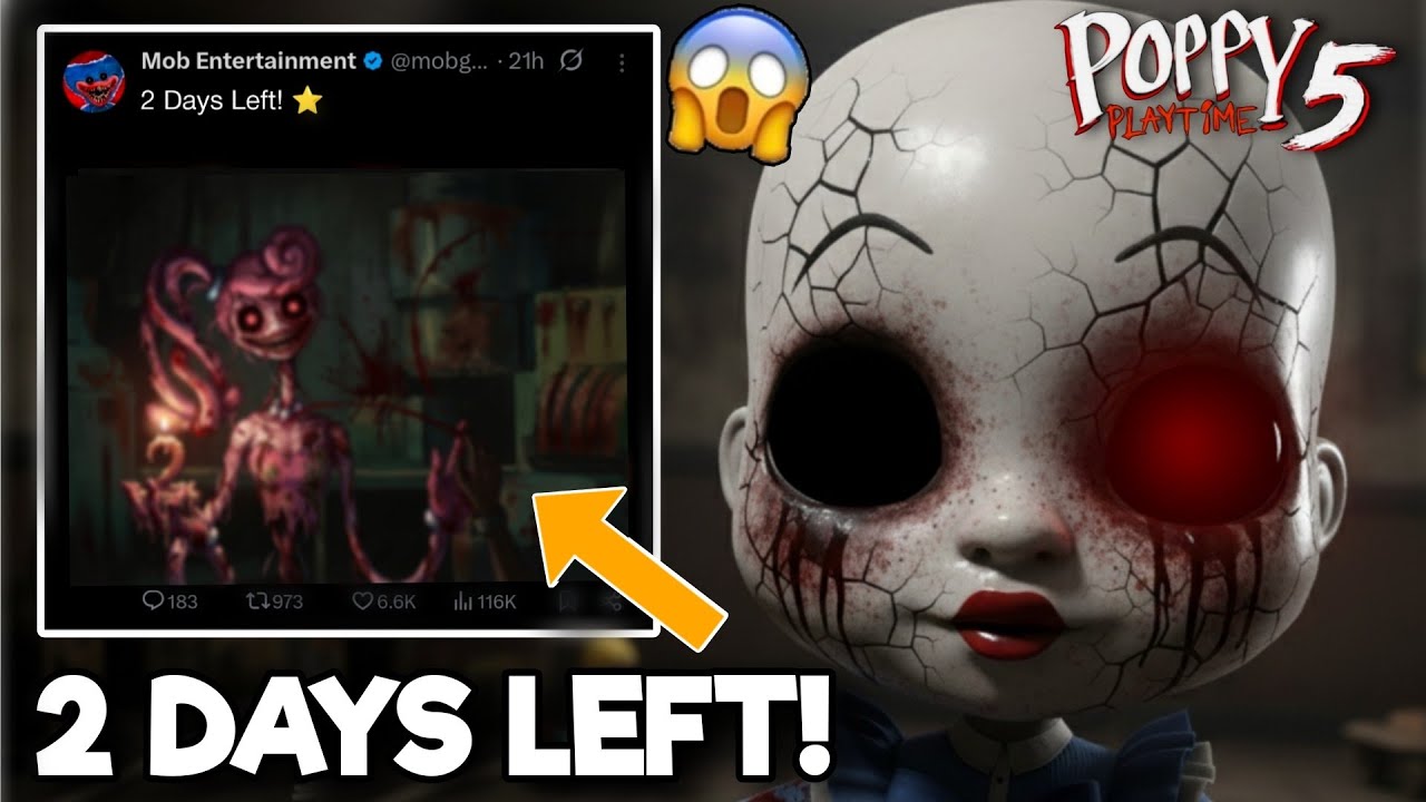 Игры Поппи: Глава 5 - Осталось всего 2 дня!! 🔥🤩 (Новая публикация)