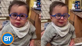 This baby sees the world for the first time (and we can't get over how beautiful it is)