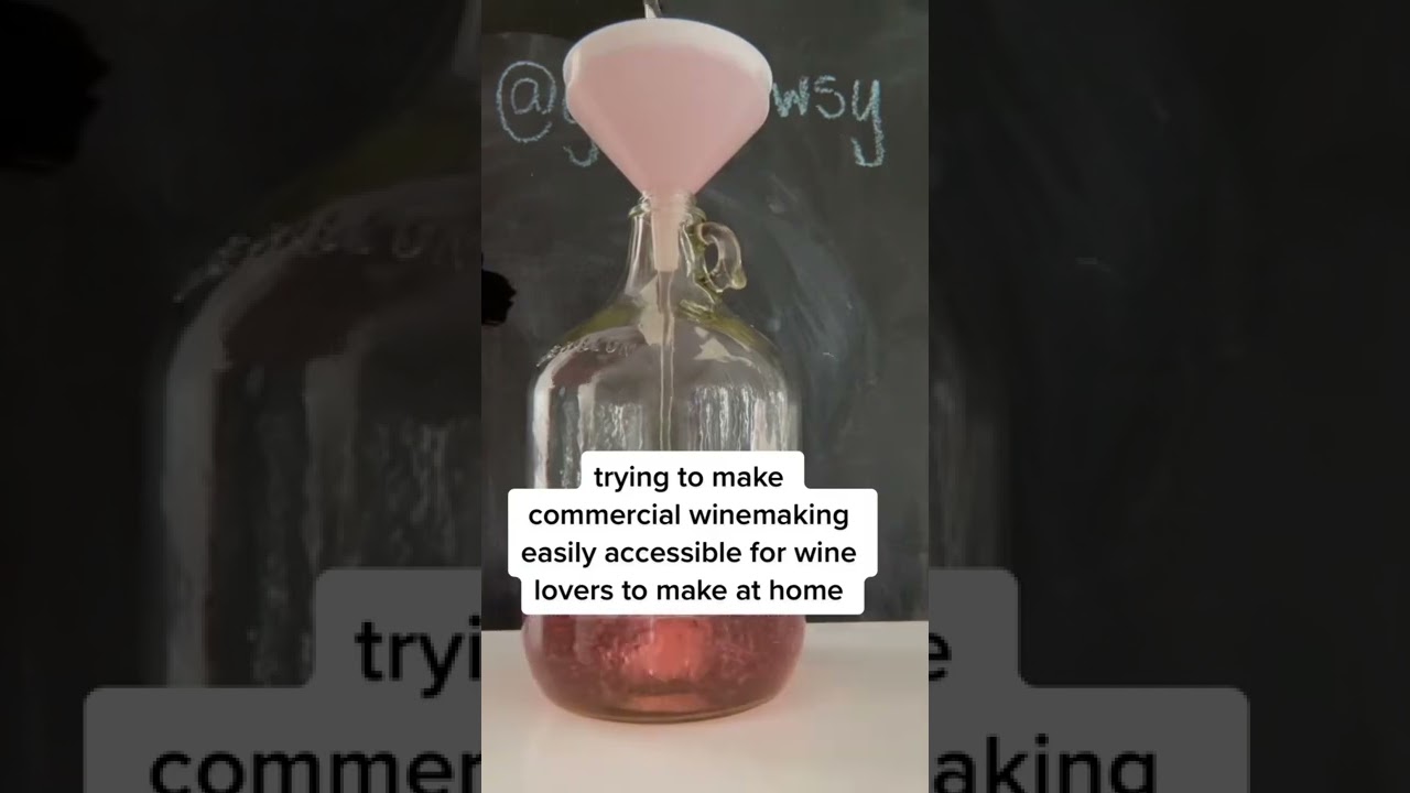 making commercial winemaking accessible at home