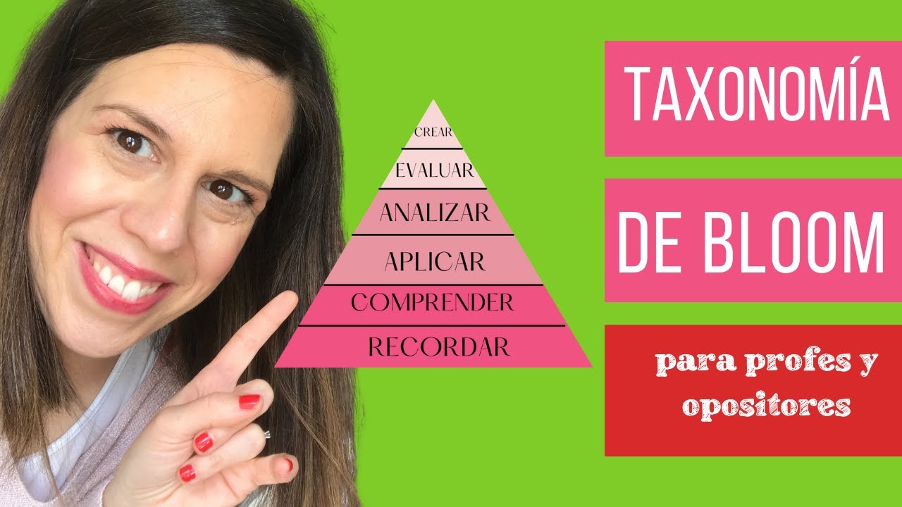 🔼 TAXONOMÍA DE BLOOM para profes y opositores 🔼 - YouTube