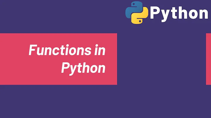 Advanced Python Programming | Part 1 | Functions/Methods in python