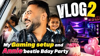 VLOG 2 | My Gaming Setup and Birthday Party of Annie’s Bestie