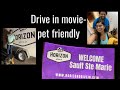 Watching our first movie in Canada | drive-in dog friendly theatre | Sault Ste Marie