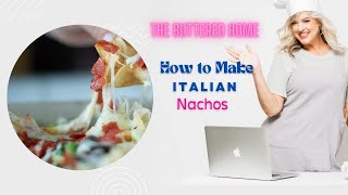 Sheet Pan Italian Nachos