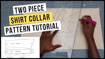 TWO PIECE COLLAR TUTORIAL | Shirt Collar | Standing Collar | Pattern Tutorial | Bhooki