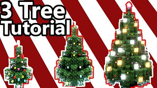 3 Christmas Tree Tutorial