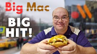 Trying the Russian Big Mac (Hit) for the First Time: How was it?