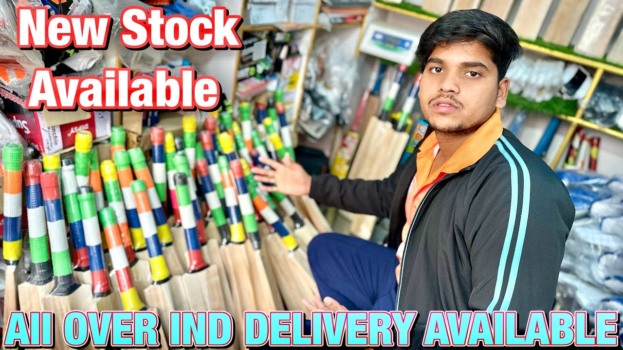 Live Unboxing Top Quality English Willow Bat Review Cricket Pads And