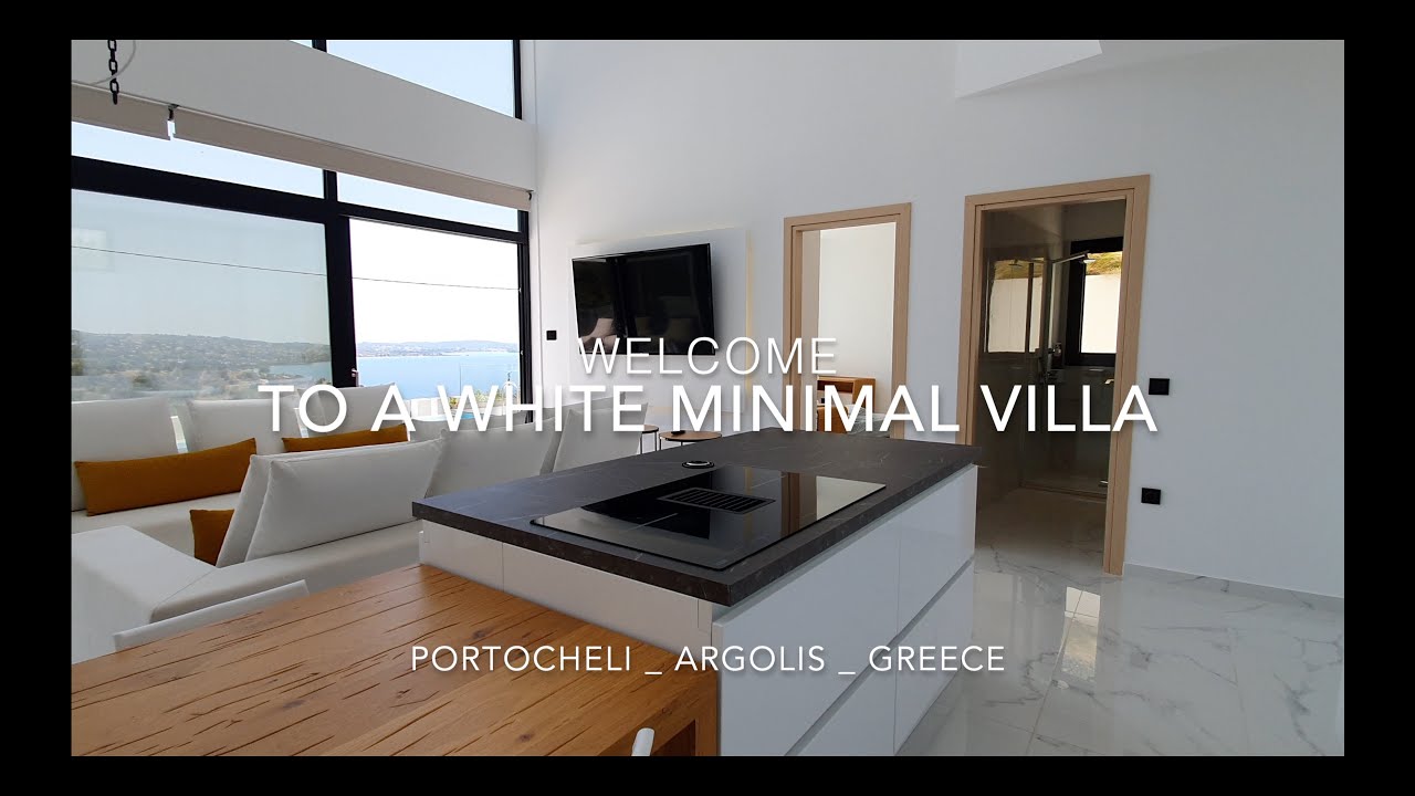 Welcome to A White Minimal Villa | Portocheli Argolis Greece