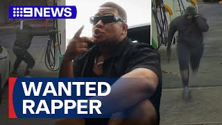 Sydney rapper wanted over execution-style murder told to &#39;face the music&#39; | 9 News Australia