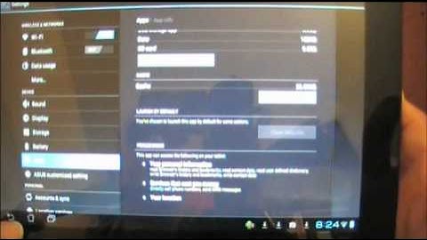 Asus Transformer Prime Video (TF201, TF300, TF700) - Tips and Tutorial #7: Changing the Launcher