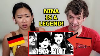 OUR REACTION TO NINA HAGEN MUSIC EVOLUTION!! (1974 - 2017)