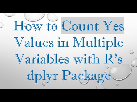 How to Count Yes Values in Multiple Variables with R's dplyr Package