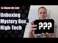 Unboxing  je teste les box mystre high tech amazon  arnaque ou pas  colis unboxing amazon