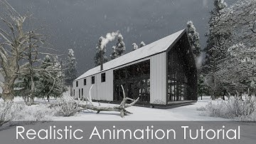 Winter Scene Workflow Photo Realistic Lumion Animation Tutorial