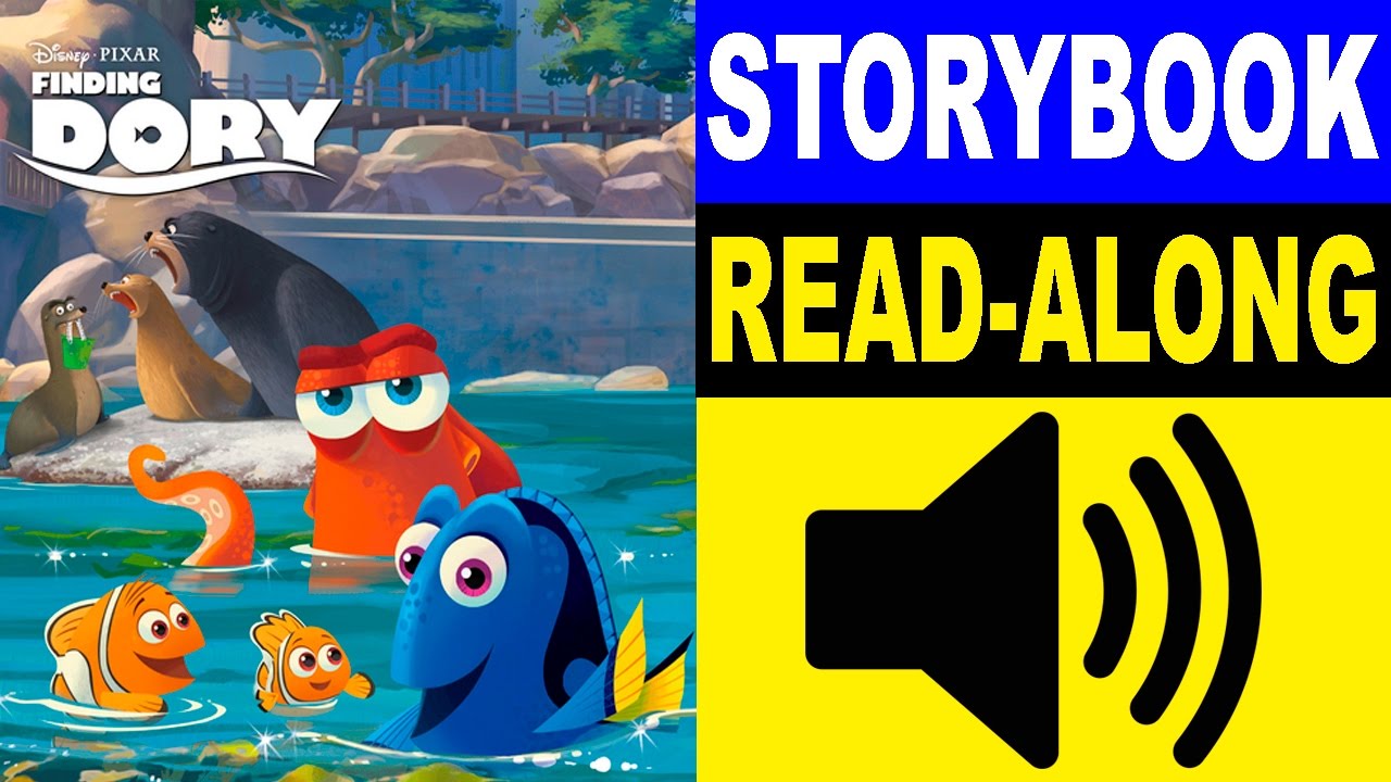Finding Dory Read Along Story book, Read Aloud Story Books, Books Stories, Finding Dory Storybook 1