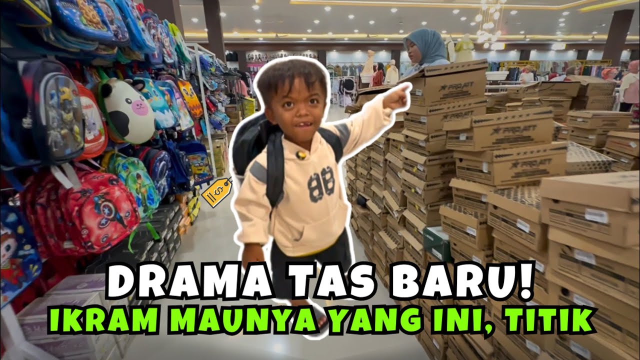 Ikram Nggak Mau Tas Lain, HARUS yang Itu!