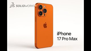 How to Draw an iPhone 17 in SolidWorks – Full 3D Modeling Tutorial (Step by Step)