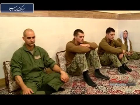 US Sailors Cry after being captured by Iran IRGC - YouTube