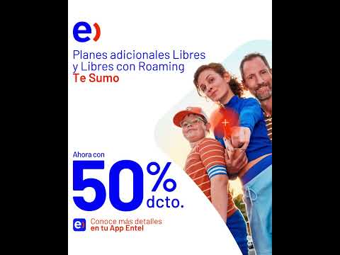 App Entel | Planes Te Sumo 50% dcto. - App Entel | Planes Te Sumo 50% dcto.