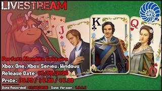 Livestream - Perfect Klondike Solitaire (Xbox Play Anywhere) - #PerfectKlondikeSolitaire