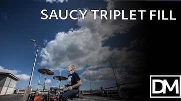 Super SIMPLE but EFFECTIVE 16th Note Triplet Fill - DAVE MAJOR
