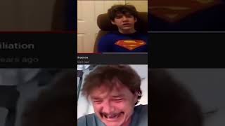 Pedro pascal crying at superman #shorts #parati Wealth