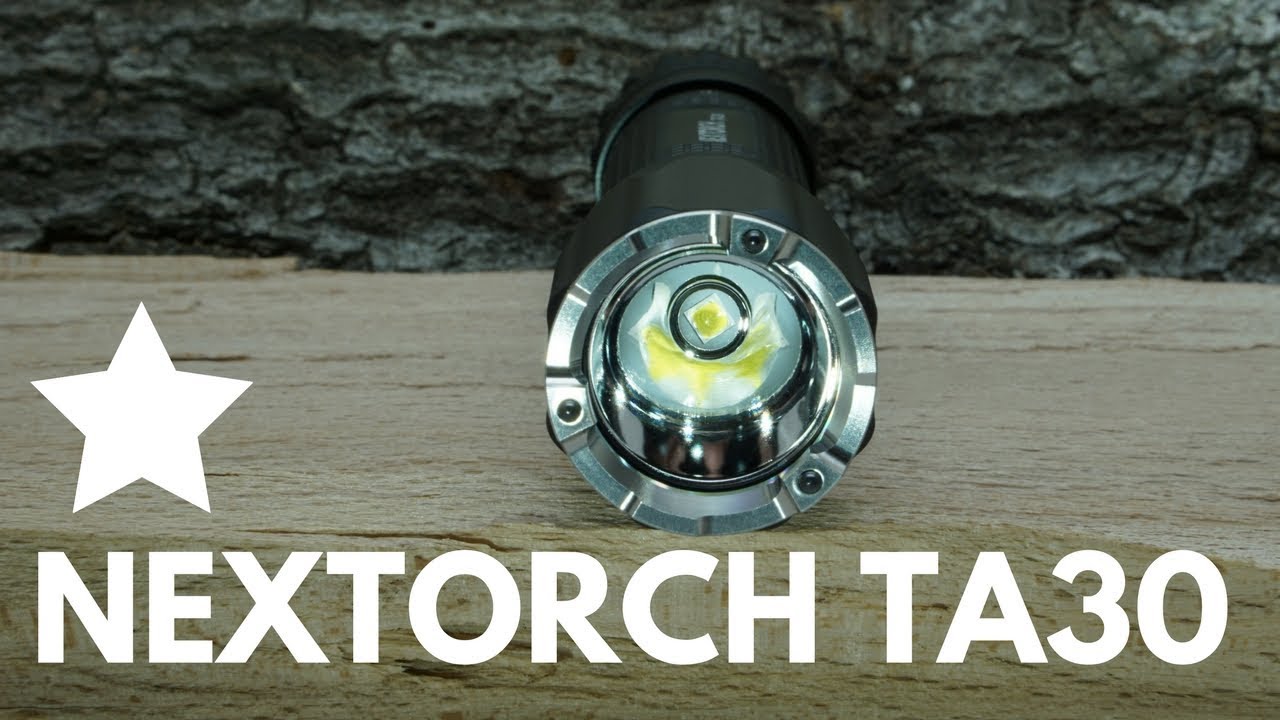 Nextorch TA30 Taktische Taschenlampe im Review
