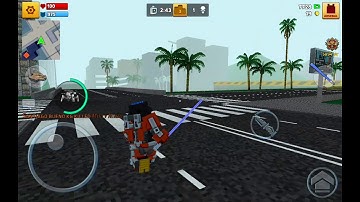 Block City Wars: intense clash of the Titan bots !!! 😱😱😱😱😱😱😨