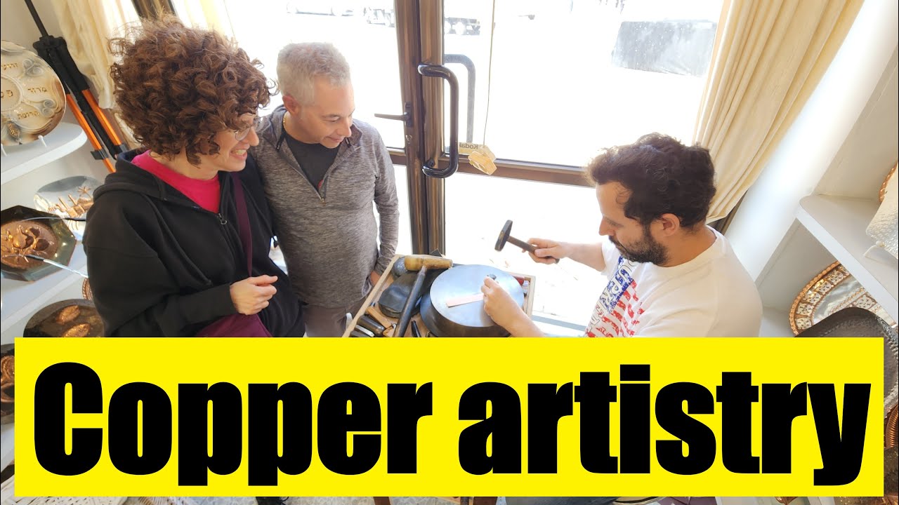 Последний мастер по меди в Израиле — эксклюзивный визит в мастерскую Миро в Акко