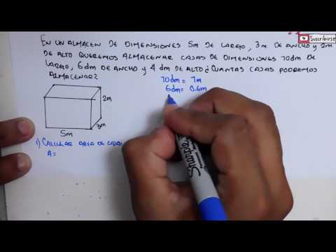 Video: ¿Cuánto espacio de almacenamiento hay en una caja?