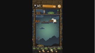 Brick Breaker - Ghostanoid (by QPLAZE) - free offline arcade game for Android - gameplay. screenshot 3