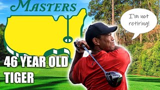 46 Year Old Tiger Woods Hit Longest Drive At The Masters 2022