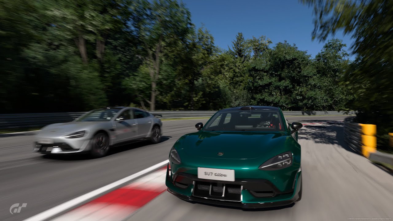 Xiamoi SU7 Ultra vs Deep Forest: GT7 Special Race