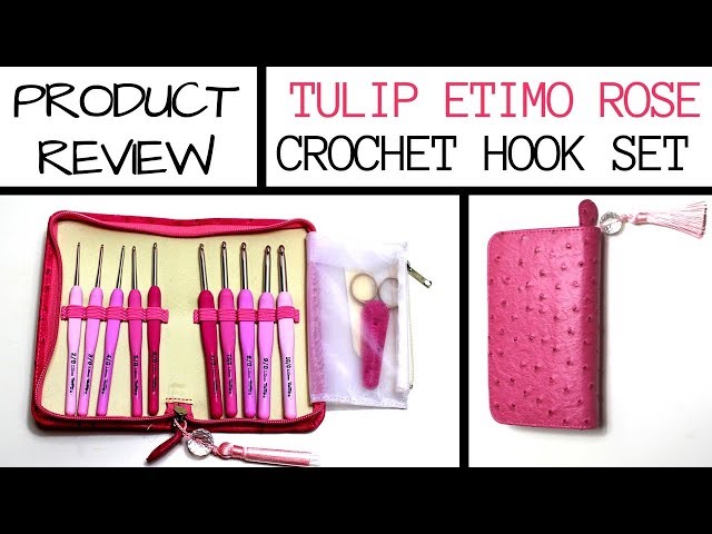 Crochet Hooks Review 🌷 ETIMO RED, ETIMO GOLD, and ETIMO ROSE by Tulip,  Knit Pro 