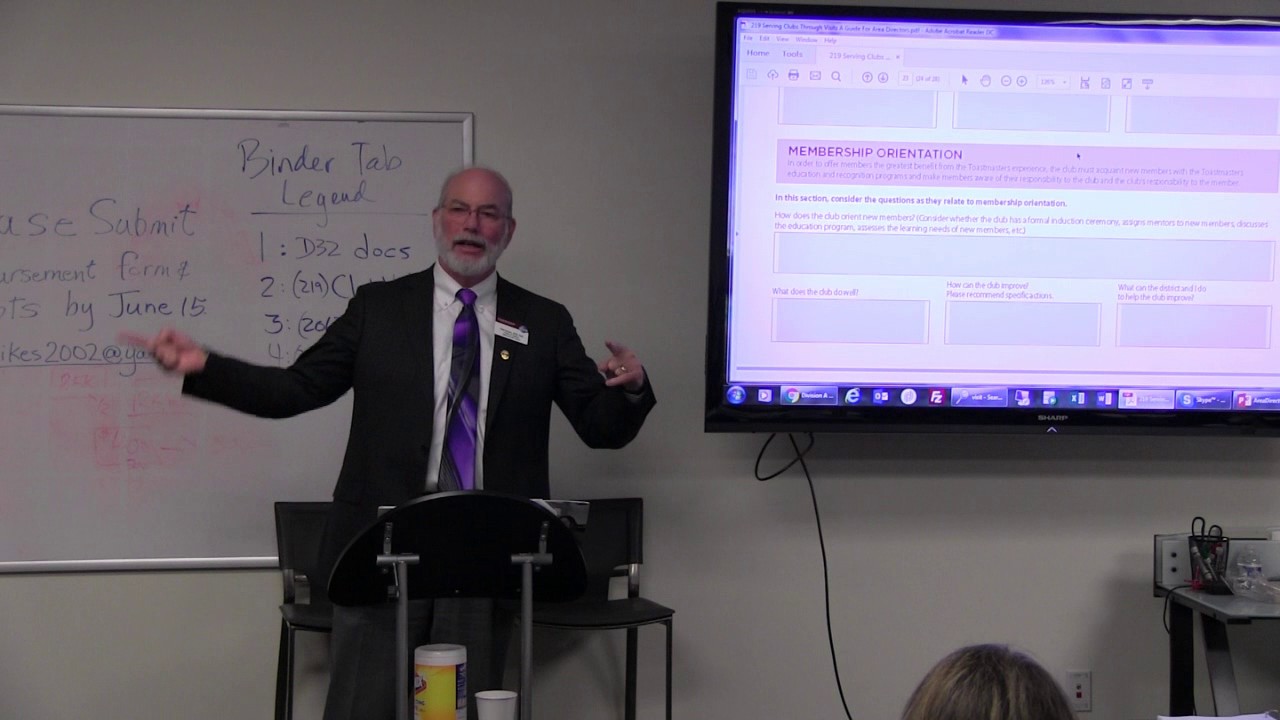 How to Make Area Director Reports Easy & Useful - Phil Person