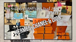 MY BIRTHDAY UNBOXING HAUL 2021 | HERMÈS, CHANEL, DIOR Pt. 1 | ℳ𝒶𝒹𝒶𝓂 ℳ.ℳ 𝒮𝓉𝓎𝓁ℯ𝒾𝒸ℴ𝓃 ♛
