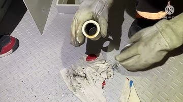 Exhaust Gas Analyzer Filter Cleaning