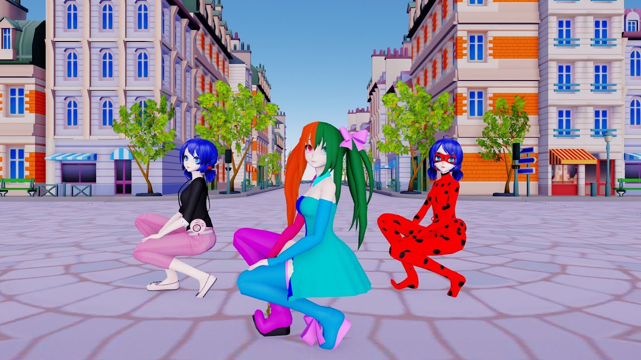 MMD Miraculous X MikuCoolMix NewJeans (뉴진스) 'Super Shy'