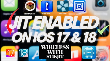 How to Enable JIT on iOS 18 Wirelessly(No PC) | Enable JIT on iPhone & iPad Easily with StikJIT 2025