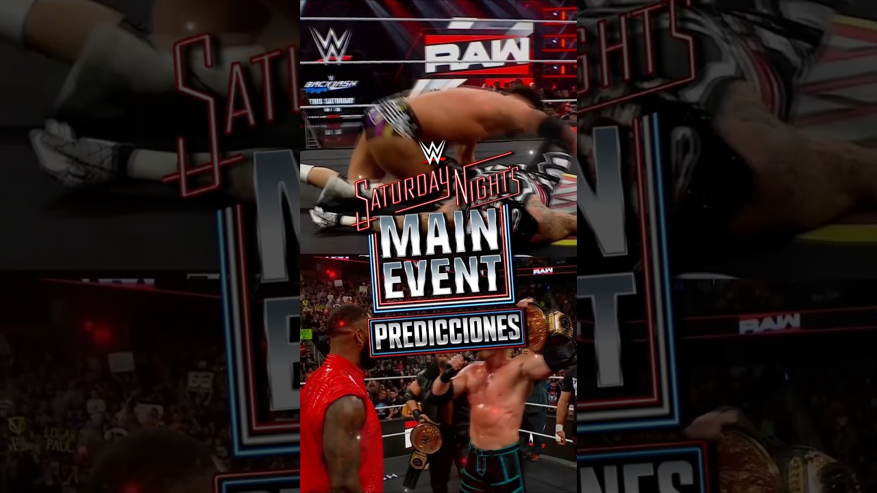 Predicciones para WWE Saturday Nights Main Event ¿Penta Pierde? #wwe #luchalibreaaa