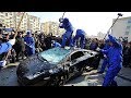 怒っている人VSスーパーカー（CRAZY !!!）