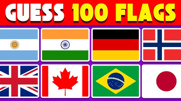 Guess the Flag in 3 Seconds | 100 Flags | Flag Quiz 2024