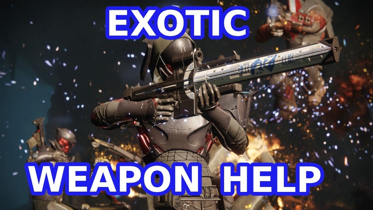 Destiny 2 Exotic Weapon Help Stream!!