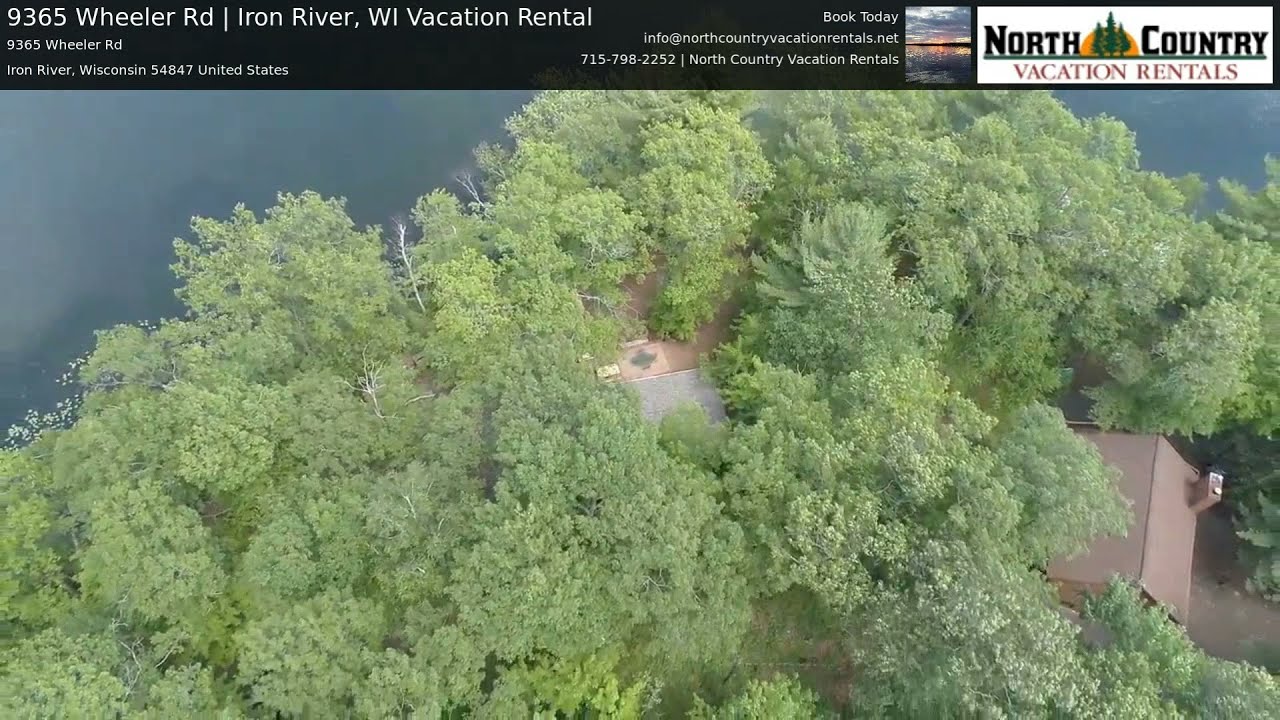 Iron River, WI Vacation Rental Shady Oaks Vacation Cabin Rental YouTube