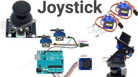Joystick controls Servo motor position with Arduino in Hindi  | Circuit | Code | Arduino programming